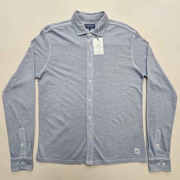 Fish Hippie Balao Long Sleeve Knit Button Down S - Picture 2 of 8